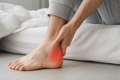 Douleur au tendon d’Achille au réveil